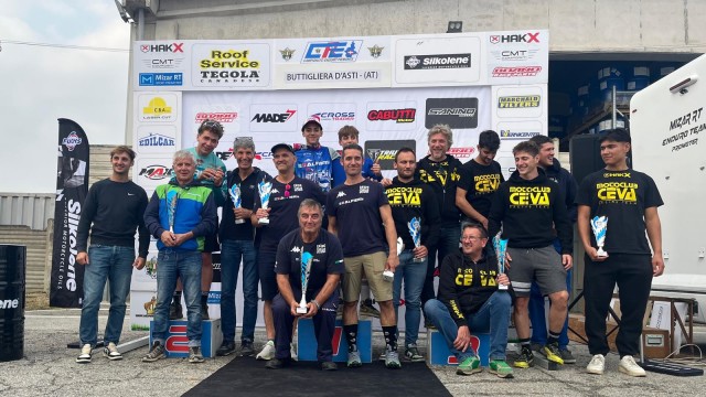 Podio gara squadra